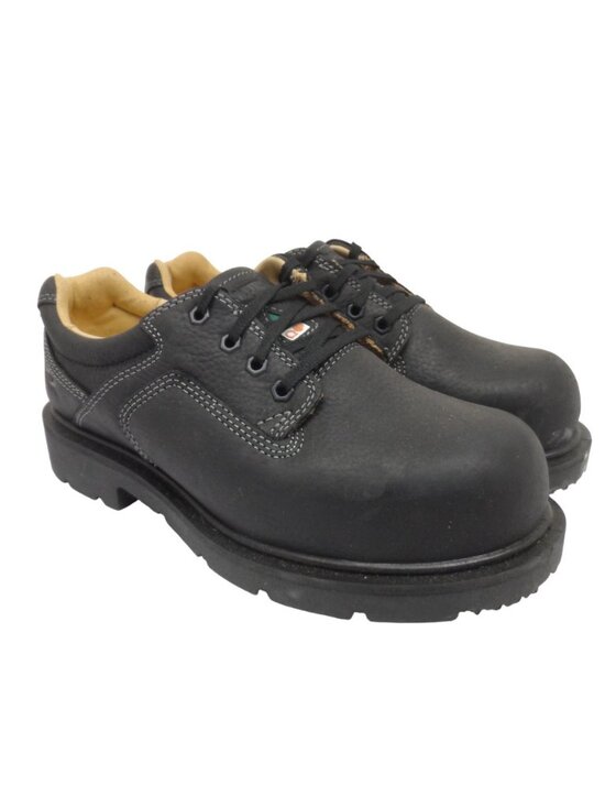Dakota Other - DAKOTA Men's Low-Cut Quad Comfort Steel Toe Steel Plate Work Shoe Black Size 10W